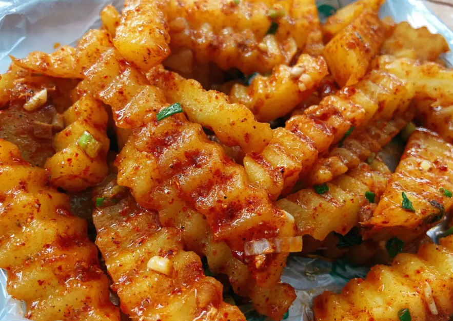 小吃美食狼牙土豆技术配方